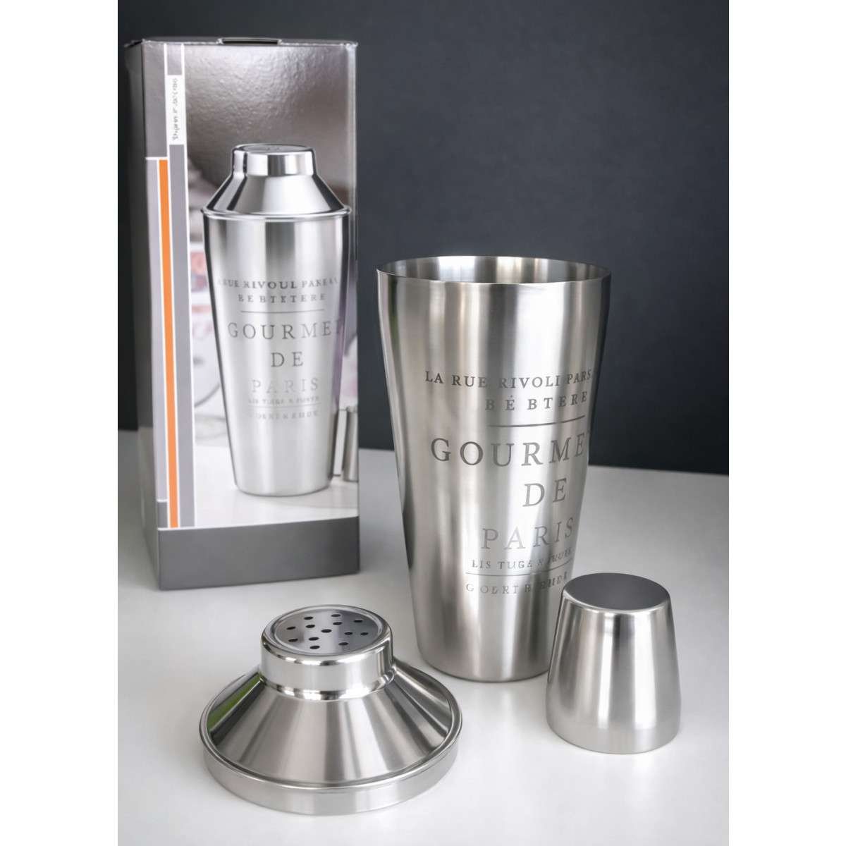 Shaker Da Cocktail In Acciaio Inox Professionale - Boston Shaker O Cobbler? (Controlla Modello) - Perfetto Per Bartending E Mixology